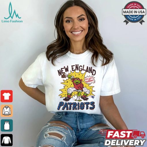 TMNT Raphael x New England Patriots Shirt