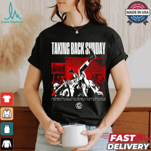 Taking Back Sunday House Show August 2024 shirt