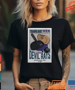 Tampa Bay Rays Levelwear Uphill Cooperstown Collection Core Logo Shirt