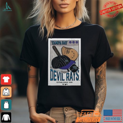Tampa Bay Rays Levelwear Uphill Cooperstown Collection Core Logo Shirt