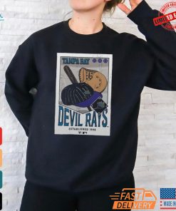 Tampa Bay Rays Levelwear Uphill Cooperstown Collection Core Logo Shirt
