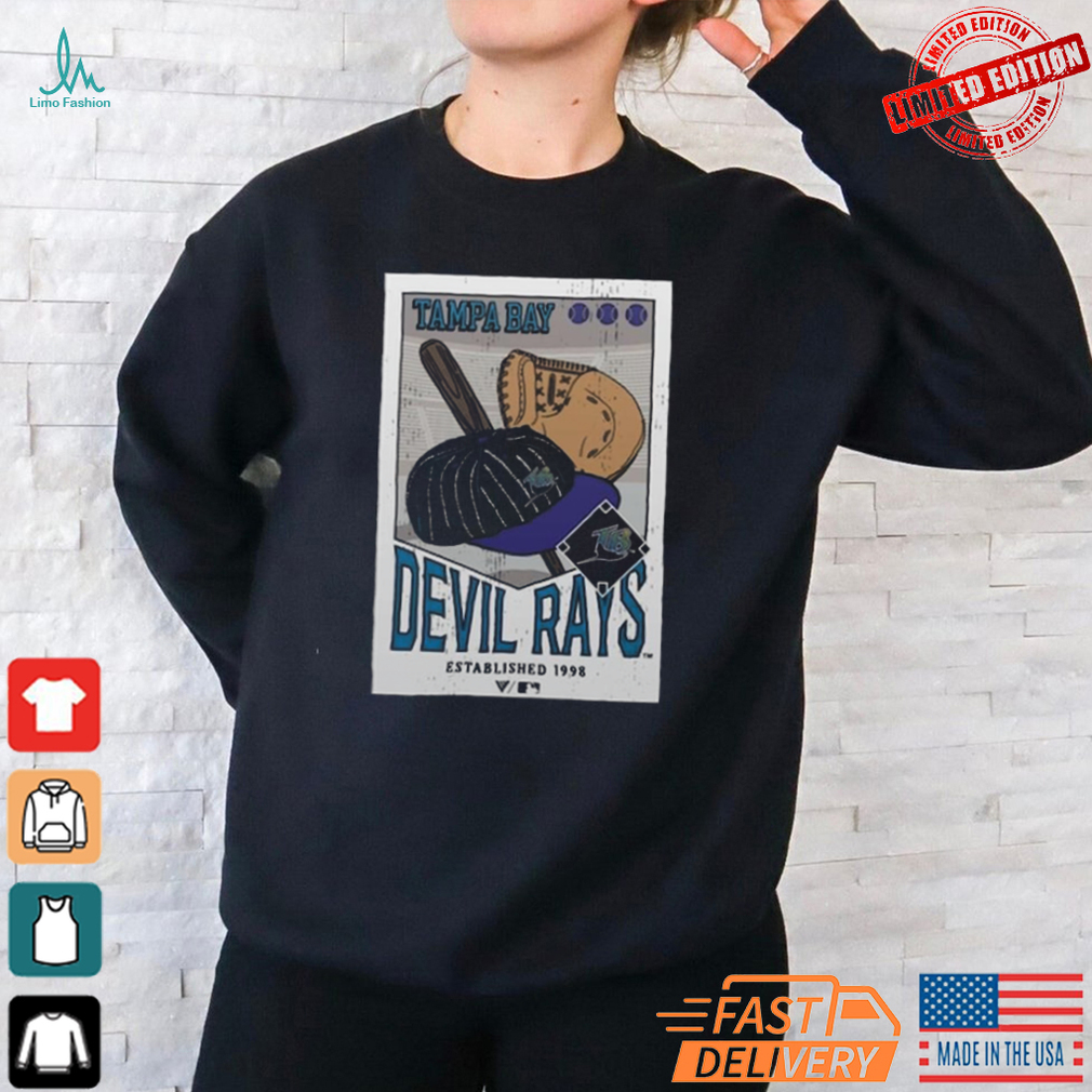 Tampa Bay Rays Levelwear Uphill Cooperstown Collection Core Logo Shirt Tampa Bay Rays Levelwear Uphill Cooperstown Collection Core Logo Shirt