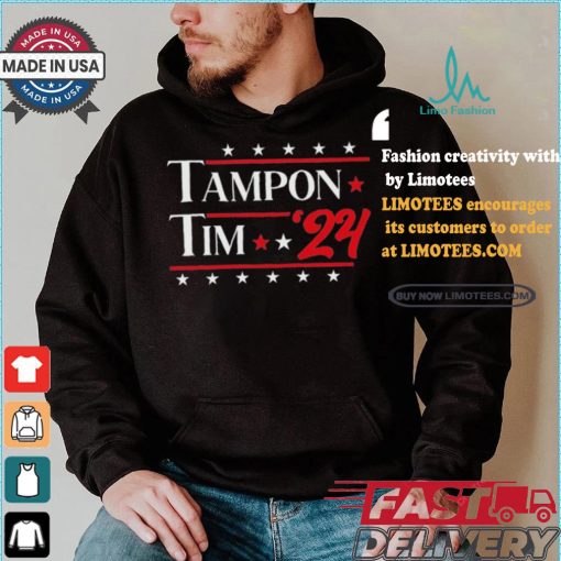 Tampon Tim 2024 Vice President Tim Walz T Shirt