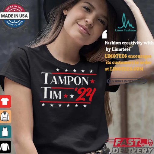 Tampon Tim 2024 Vice President Tim Walz T Shirt