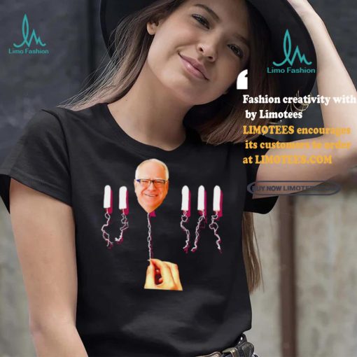Tampon Tim Walz meme shirt