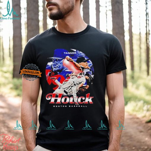 Tanner Houck Boston Red Sox vintage player collage shirt