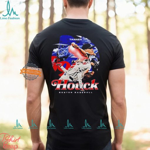 Tanner Houck Boston Red Sox vintage player collage shirt