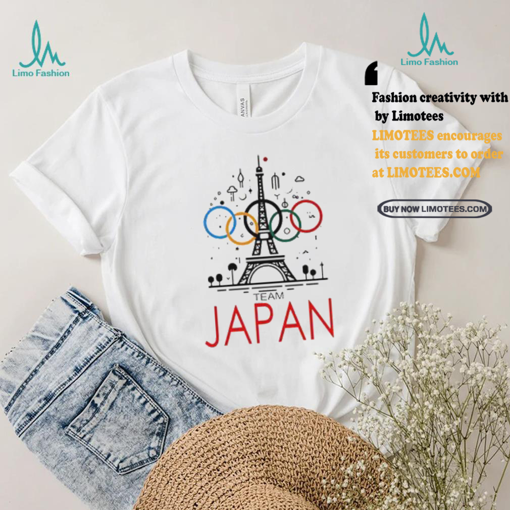 Team Japan Olympics Paris 2024 logo shirt Team Japan Olympics Paris 2024 logo shirt