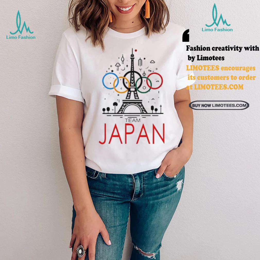 Team Japan Olympics Paris 2024 logo shirt Team Japan Olympics Paris 2024 logo shirt