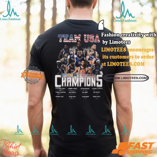 Team USA Paris 2024 Champions T Shirt