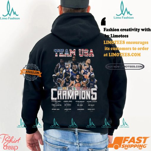 Team USA Paris 2024 Champions T Shirt