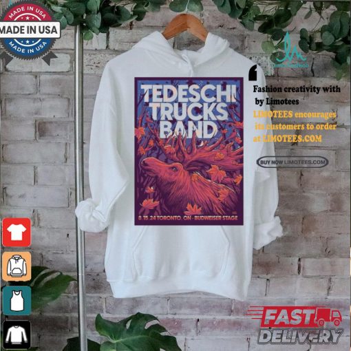 Tedeschi Trucks Band In Toronto, ON On August 15 2024 Tour Poster Shirt