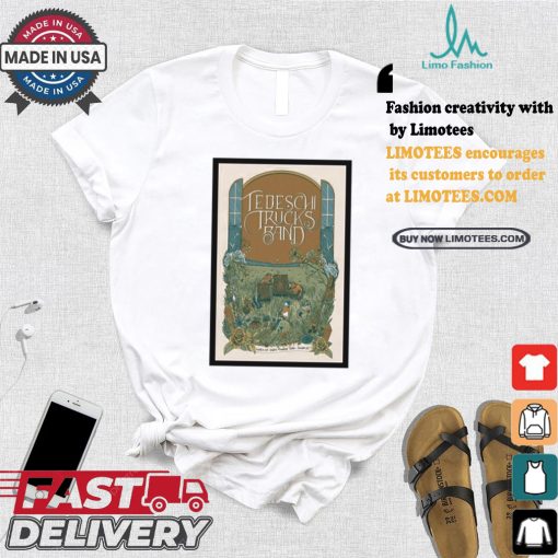 Tedeschi trucks band artpark mainstage theater lewiston ny august 20 2024 poster event shirt