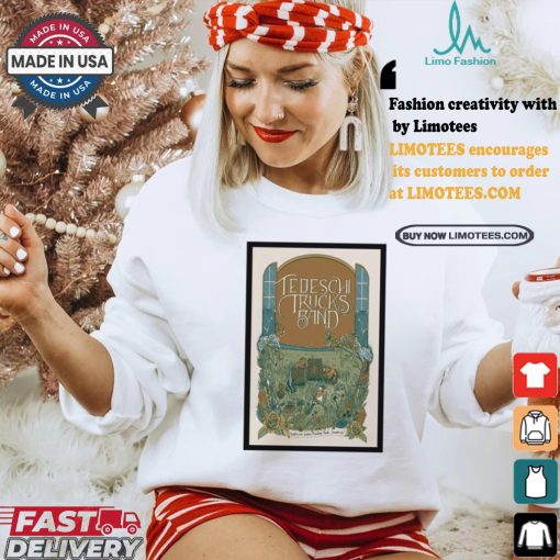 Tedeschi trucks band artpark mainstage theater lewiston ny august 20 2024 poster event shirt
