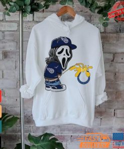 Tennessee Titans Ghostface pissing on Indianapolis Colts Shirt