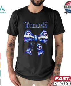 Tennessee Titans Sport Girls With Bow Supporting Team T Shirt