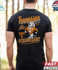 Tennessee Volunteers Black Retro T Shirt