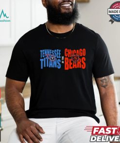 Tennessee titans at the chicago bears nfl kickoff 2024 shirt