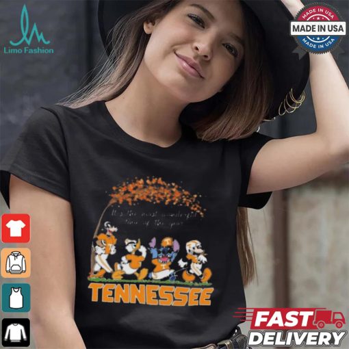 Tennessee volunteers fall is the most wonderful time of the year shirt