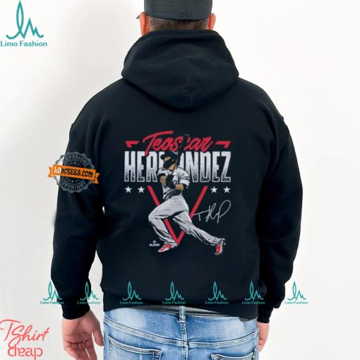 Teoscar hernandez los angeles d triangle name shirt