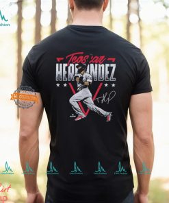 Teoscar hernandez los angeles d triangle name shirt