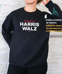 Texans For Harris Walz Shirt