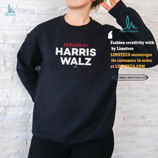 Texans For Harris Walz Shirt