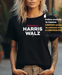 Texans For Harris Walz Shirt