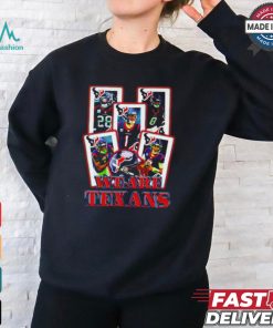 Texans Houston football players we are Texans NFL Shirt
