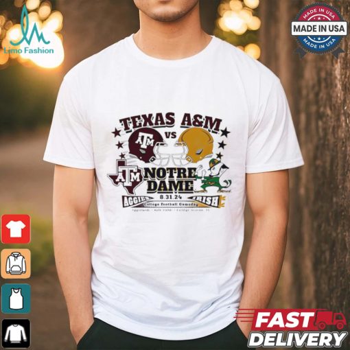 Texas A&M vs. Notre Dame Gameday Shirts