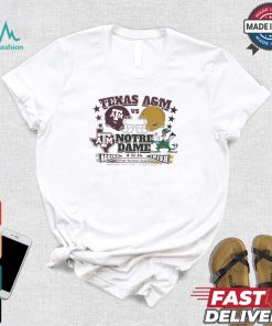 Texas A&m Vs Notre Dame College Football Gameday Aggieland Kyle Fields College Station Tx T shirt