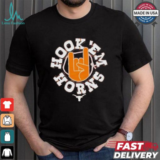 Texas Hook ’em Horns T shirt