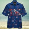 Midnight Tropical Leaf Patterns Detroit Tigers Personalized Hawaiian Shirt