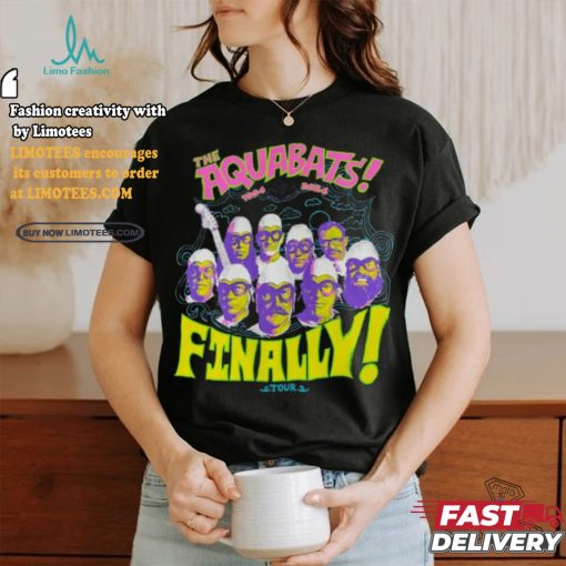 The Aquabats 2024 Finally Tour Shirt