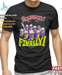 The Aquabats 2024 Finally Tour Shirt