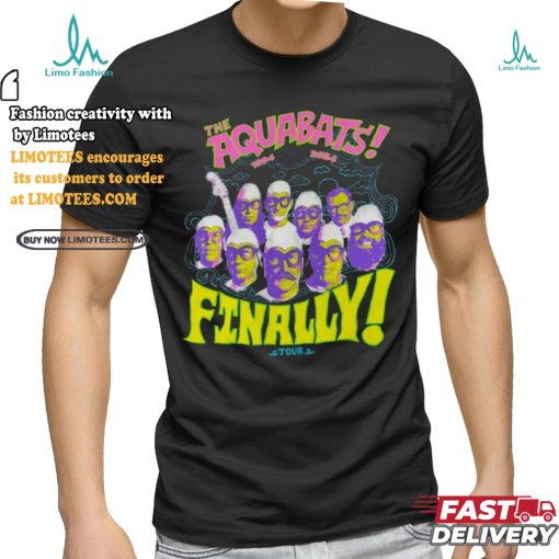 The Aquabats 2024 Finally Tour Shirt