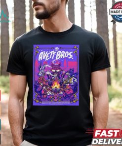 The Avett Brothers Band Poster For Show In Cleveland OH At Jacobs Pavilion On August 23 2024 Unisex T Shirt