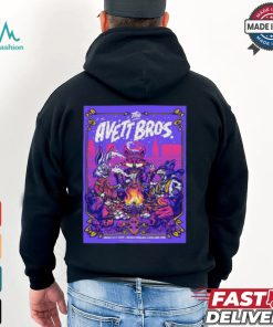 The Avett Brothers Band Poster For Show In Cleveland OH At Jacobs Pavilion On August 23 2024 Unisex T Shirt