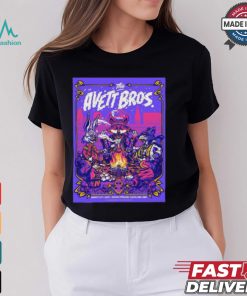The Avett Brothers Band Poster For Show In Cleveland OH At Jacobs Pavilion On August 23 2024 Unisex T Shirt