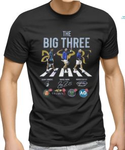 The Big Three Novak Djokovic – Rafael Nadal – Roger Federer Signature Unisex T Shirt