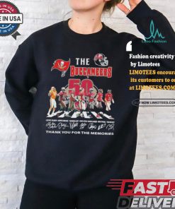 The Buccaneers Abbey Road 50th Anniversary Thank You For The Memories Signatures Shirt