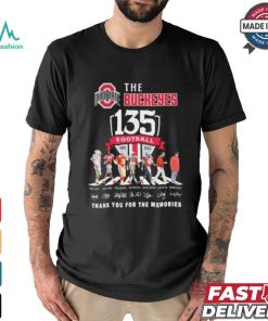 The Buckeyes Abbey Road 135 Years 1890 2024 Thank You For The Memories Signatures Shirt
