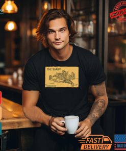 The 'Burgh Cartoon Pittsburgh Skyline Short Sleeve Shirt