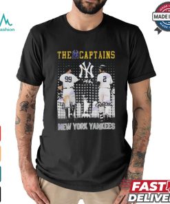 The Captains New York Yankees Aaron Judge Signatures Shirt