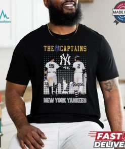 The Captains New York Yankees Aaron Judge Signatures Shirt