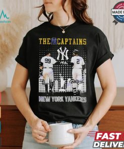 The Captains New York Yankees Aaron Judge Signatures Shirt