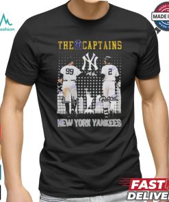 The Captains New York Yankees Aaron Judge Signatures Shirt