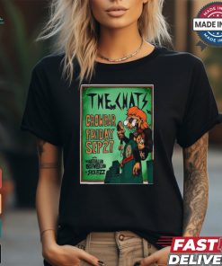 The Chats Sep 27 2024 Crowbar Sydney Australia Poster shirt