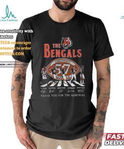The Cincinnati Bengals NFL Thank You For The Memories T Shirt