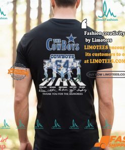 The Cowboys Abbey Road 64th Anniversary 1960 2024 Thank You For The Memories Signatures Shirt